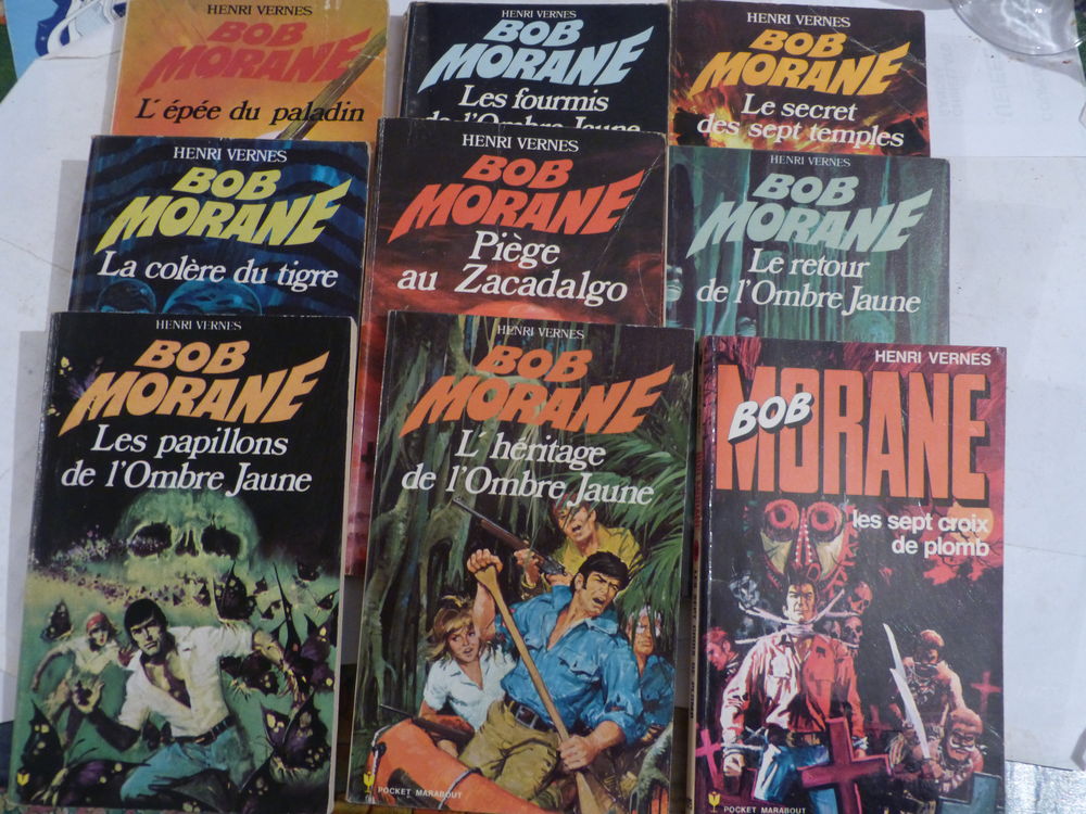 Bob Morane Les Sept Croix De Plomb Page De Garde Achetez differents bob occasion, annonce vente à Brest (29) WB164007087