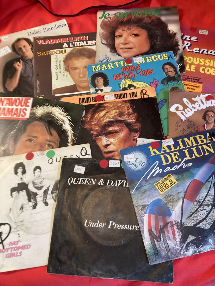 ( DISCOGRAPHIE DE RADIO FM ) Plus de 680 disques 45 TOURS 200 Saint-Fargeau-Ponthierry (77)