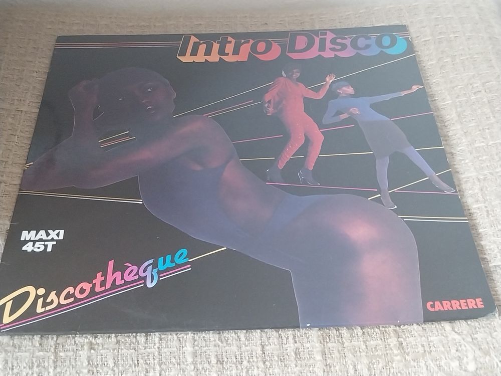 Discoth�que-Intro Disco-Maxi 45T-Disque Vinyle 8 Montigny-sur-Avre (28)