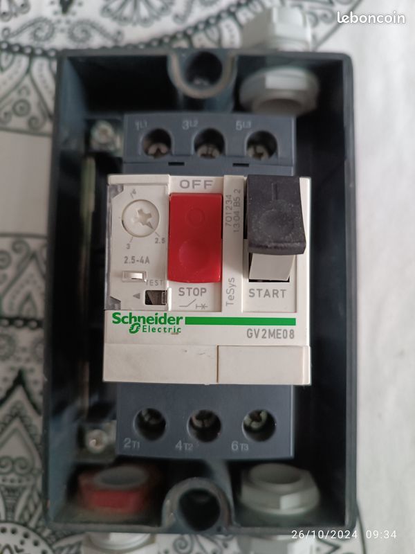 Disjoncteur thermique Schneider 25 Clermont-Ferrand (63)