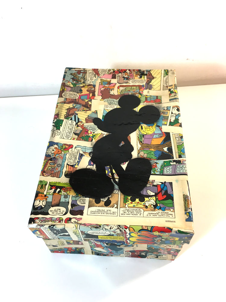 DISNEY Mickey Mouse bo�te - decoupage 20 Paris 5 (75)