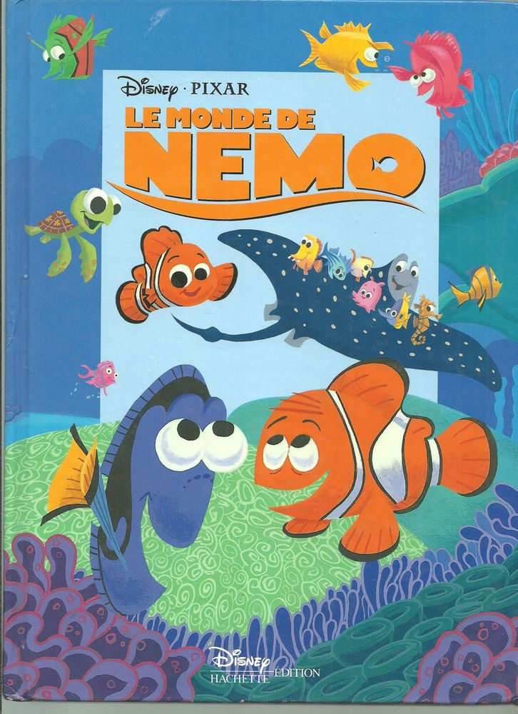 DISNEY PIXAR Le monde de NEMO, HACHETTE Edition en 2003 4 Montauban (82)