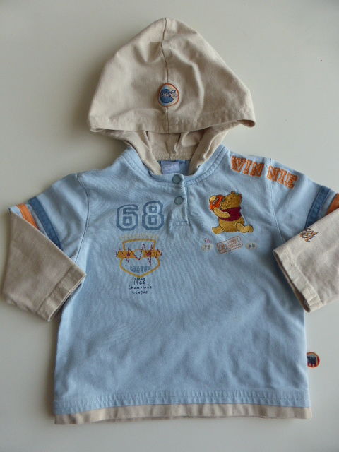 Disney tee shirt � capuche manches longues Winnie 18 mois 7 Rueil-Malmaison (92)