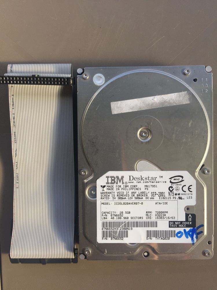 Disque Dur IBM Deskstar 20,5 Go IDE 3,5  modèle: IC35L020AV 5 Canet-en-Roussillon (66)