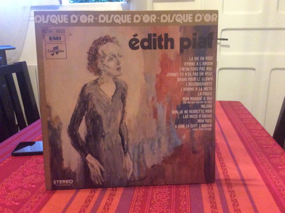 Disque de Edith piaf 40 Noisy-le-Grand (93)