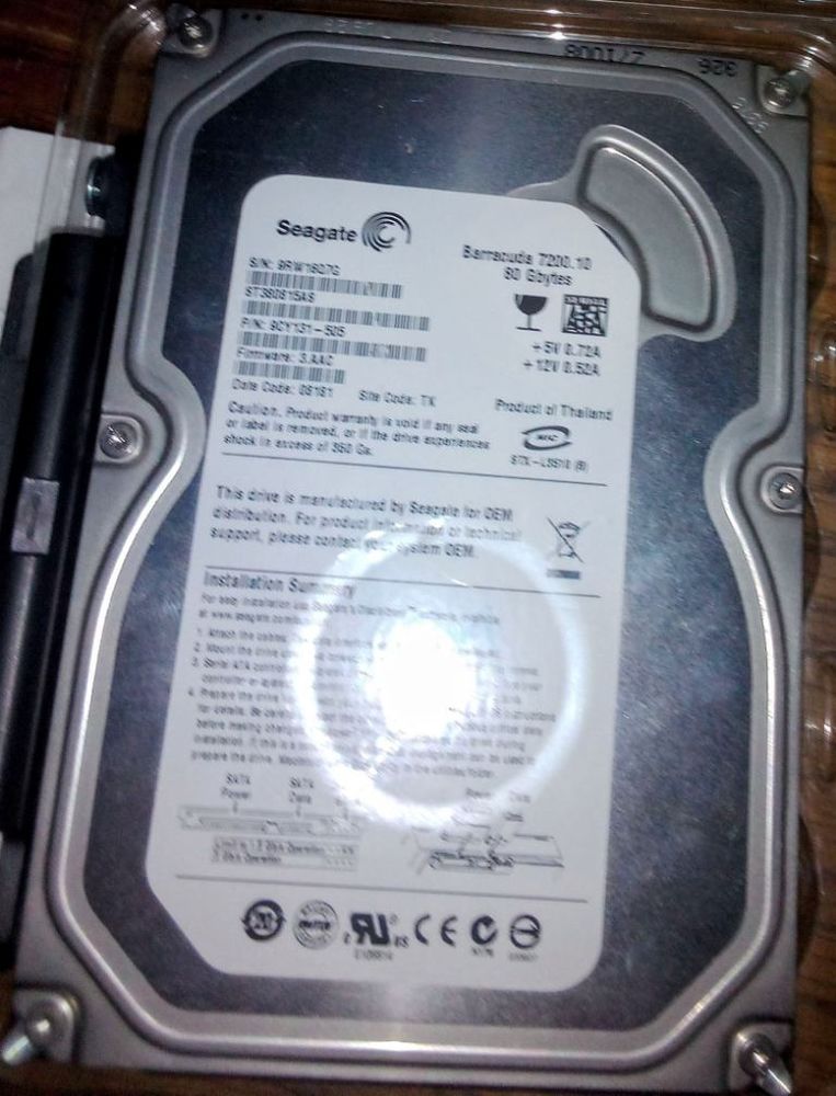 DISQUE DUR SATA 80GO 12 Lampertheim (67)