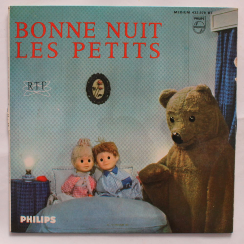Disque 45 Tours Bonne Nuit Les Petits - Nounours - ORTF 5 Issy-les-Moulineaux (92)