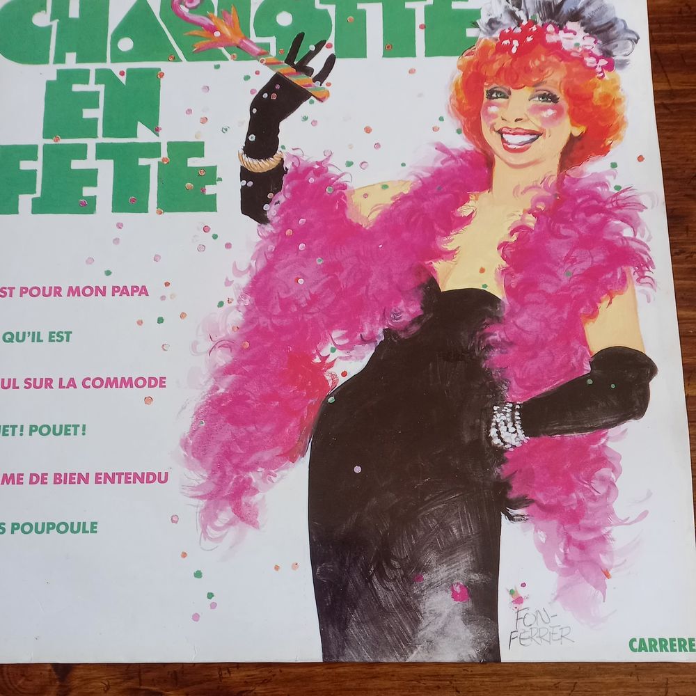 Disque 33 tours CHARLOTTE JULIAN 4 B�thencourt-sur-Mer (80)