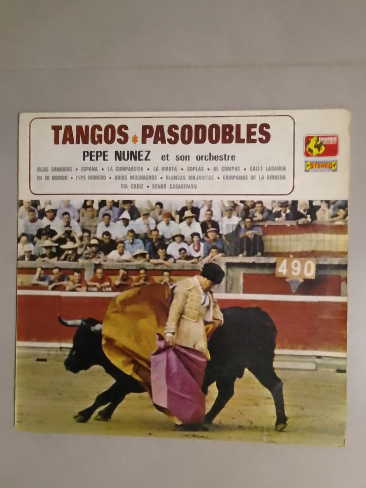 disque 33 tours tango PEPE NUNEZ 2 P�ronnas (01)