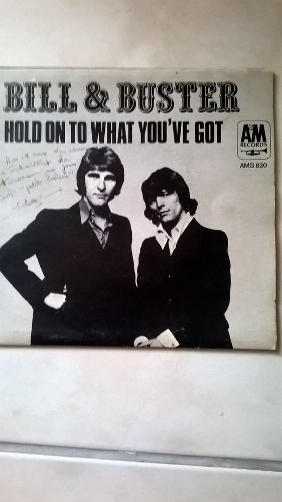 Disque vinyl 45T Bill&Buster 6 Grisolles (82)