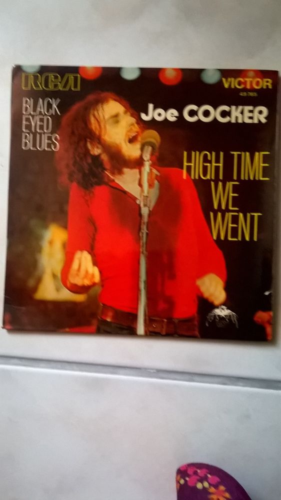 Disque vinyl 45T Joe Cocker 6 Grisolles (82)