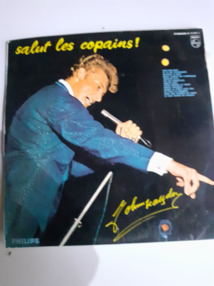 Disque vinyl 33 tours Johnny Hallyday  0 Varennes-sur-Allier (03)