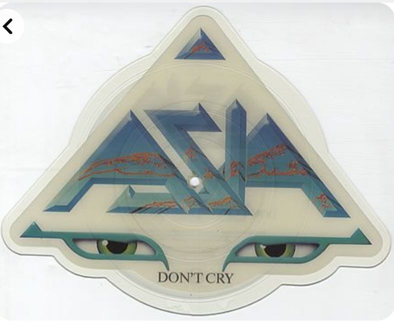 disque vinyle pop Asia don't cry 55 Paris 16 (75)