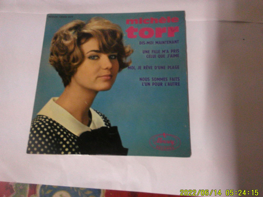 Disque Vinyle  .  de  MICHEL  TORR 15 Nontron (24)