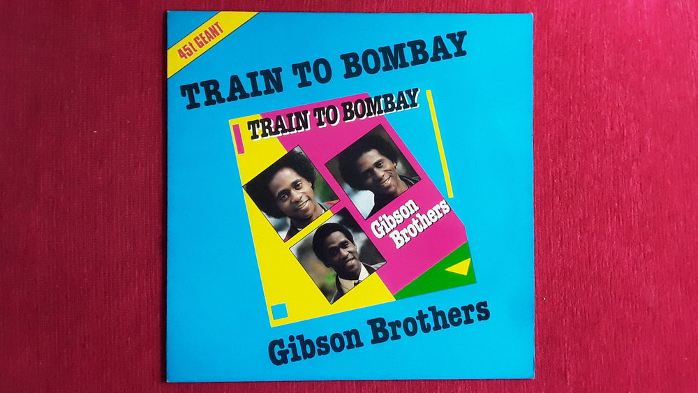 Disque vinyle 45 tour g�ant Gibson brothers 12 Joinville-le-Pont (94)