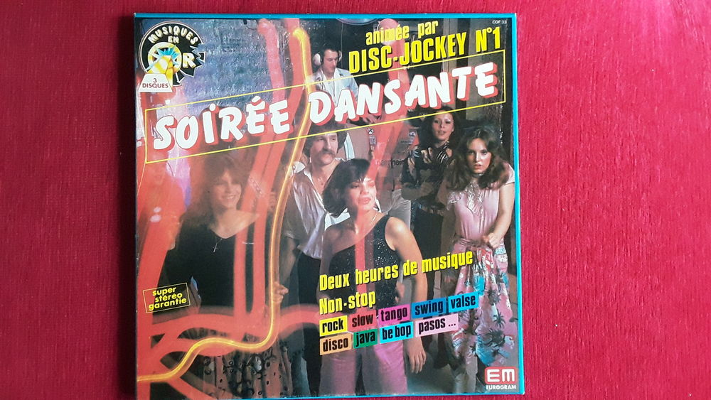 Disque vinyle 33 tour Soir�e Dansante 12 Joinville-le-Pont (94)