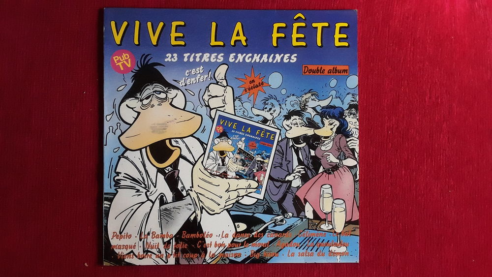 Disque vinyle 33 tour vive la f�te 12 Joinville-le-Pont (94)
