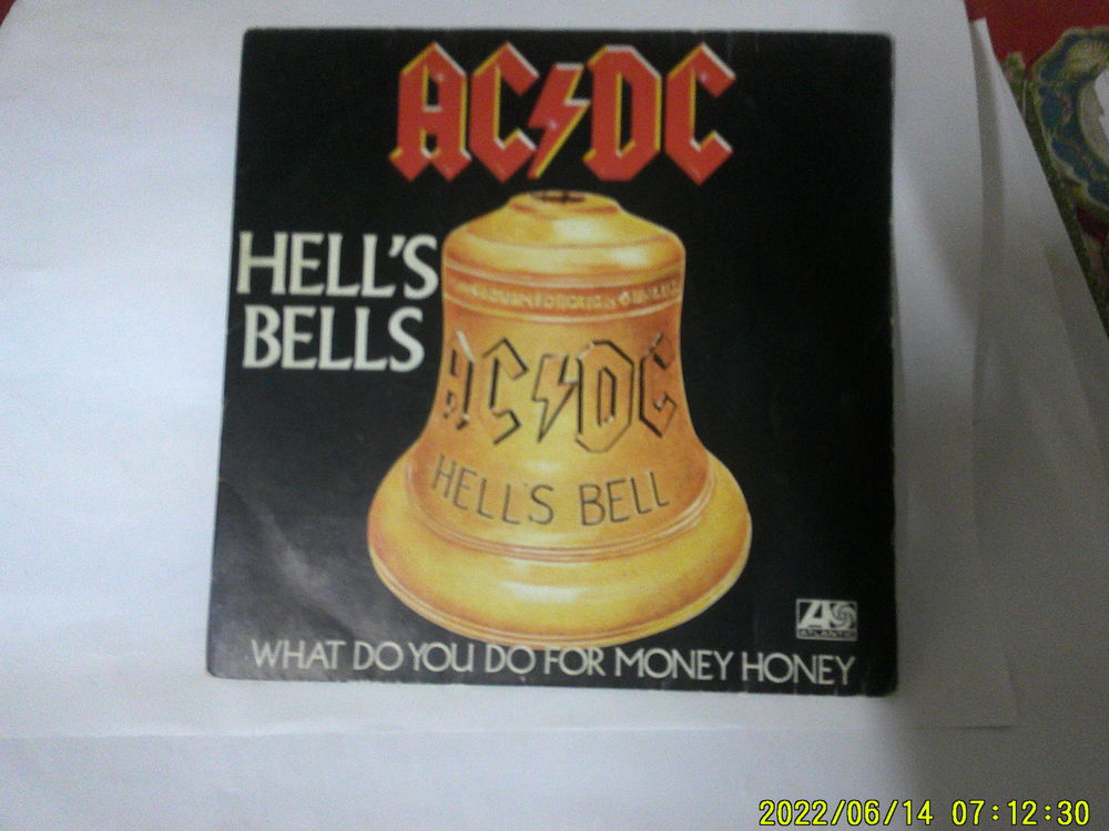 Disque - vinyle .  AC - DC  - Tourn�e  1980/1981 20 Nontron (24)