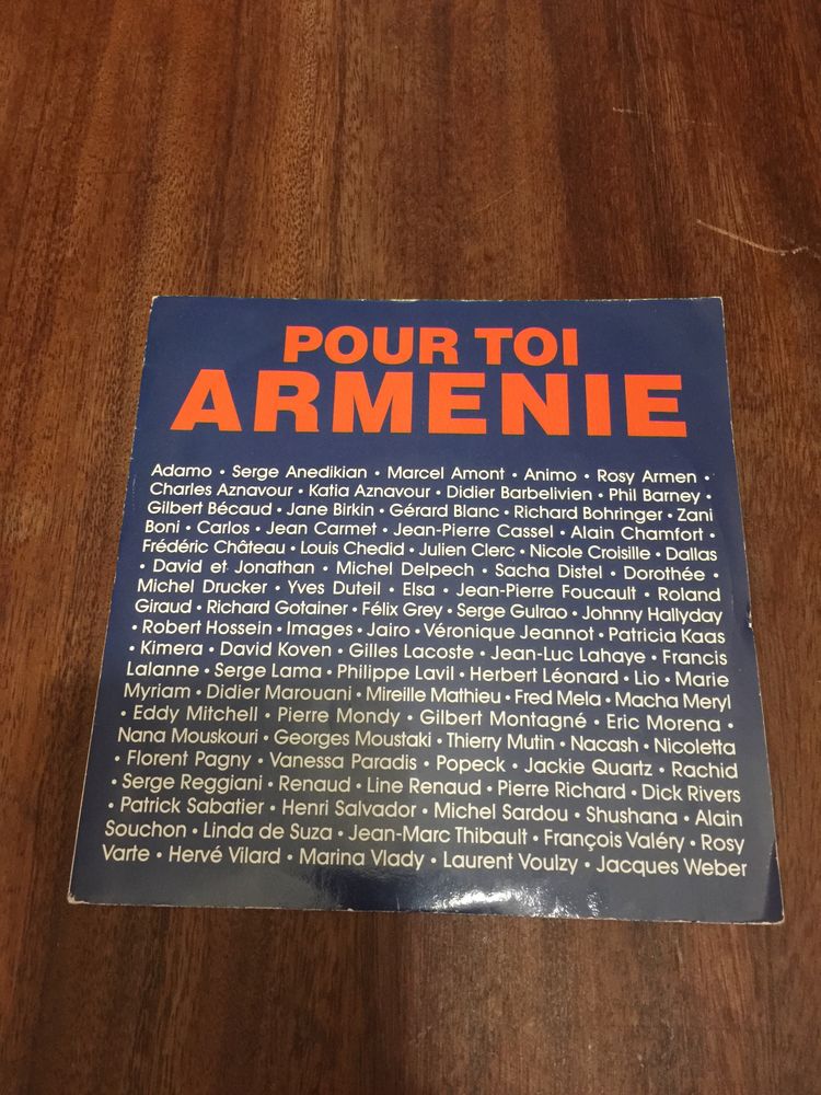 Disque vinyle 45 tours �� Pour toi Arm�nie �� 2 Saleilles (66)