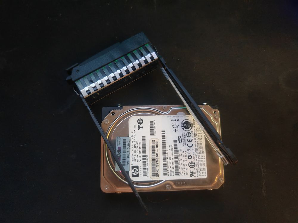 Disque Dur 2.5  SAS 72 Go 10K HP 10 Lavaurette (82)