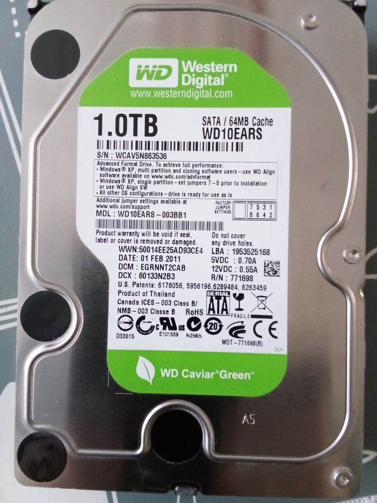 disque dur 1TO 15 Arras (62)