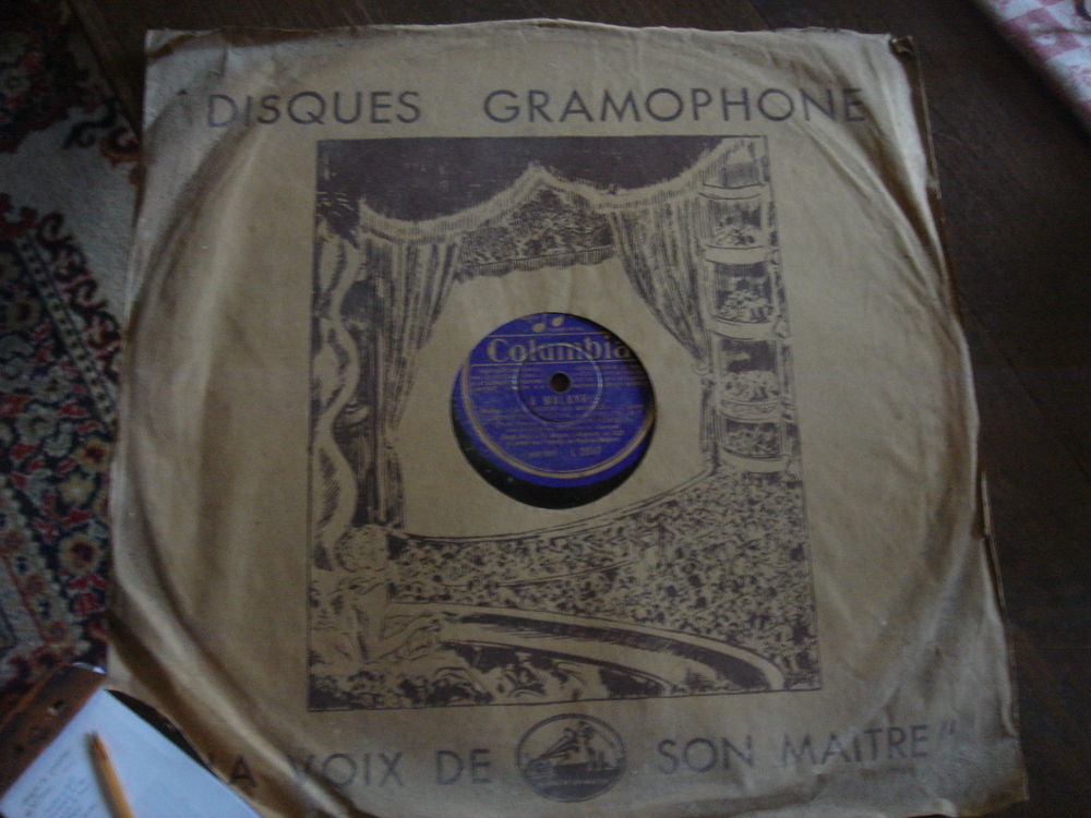 disques de gramophone 60 Fougères-sur-Bièvre (41)