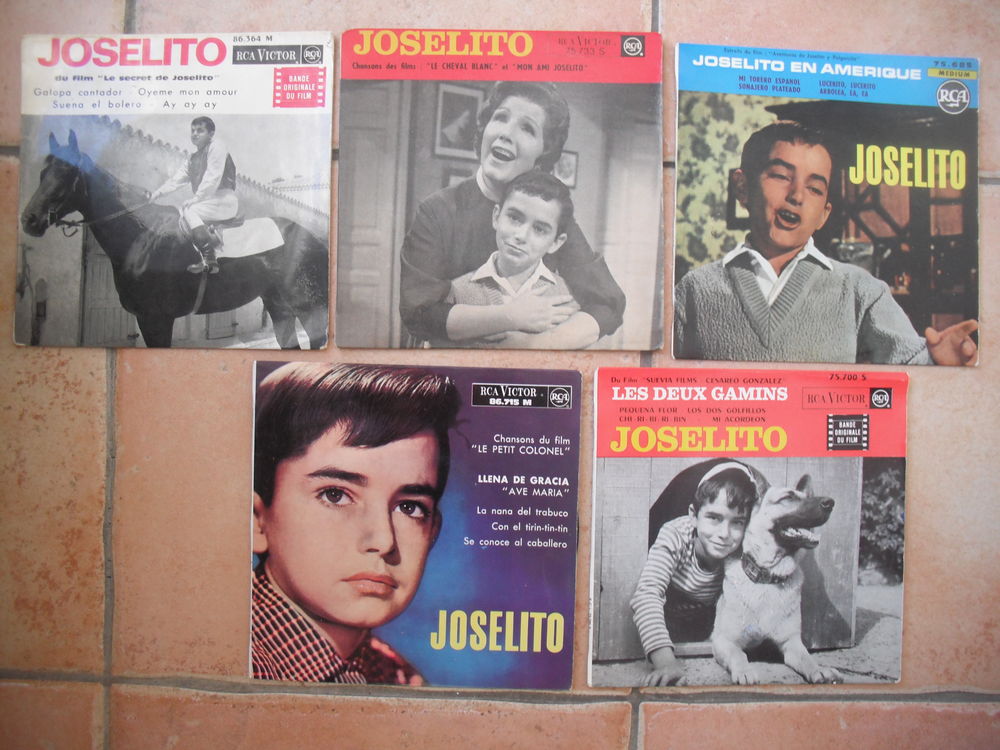 lot de 5 disques 45t de JOSELITO.  10 Quillan (11)