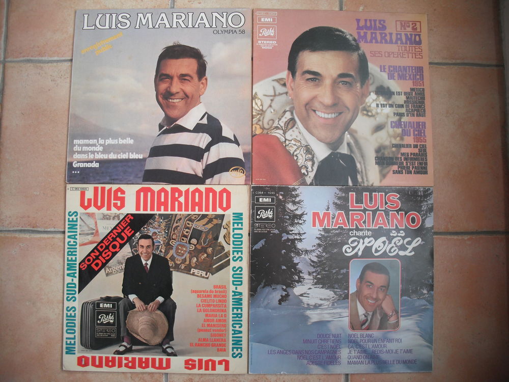 lot de 8 disques 33t de LUIS MARIANO 20 Quillan (11)