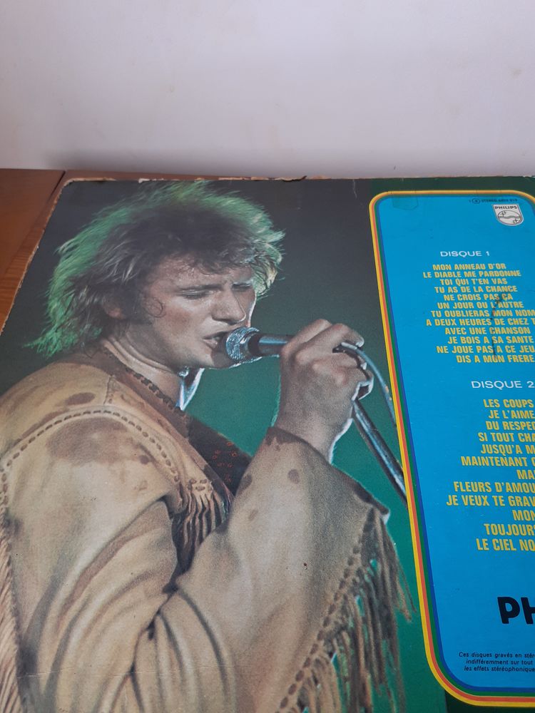Disques 33 tours Johnny Halliday  vinyle 12 Tourcoing (59)