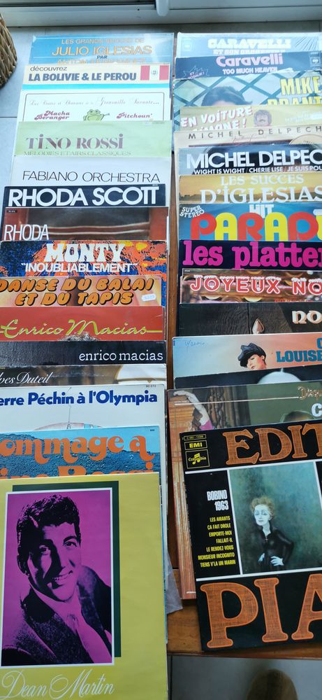 Disques 33 tours vari�t� 30 Casson (44)