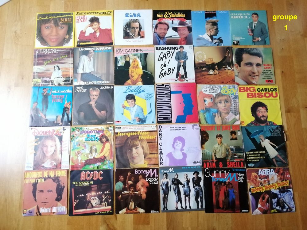 Disques 45 tours 0 Rouen (76)