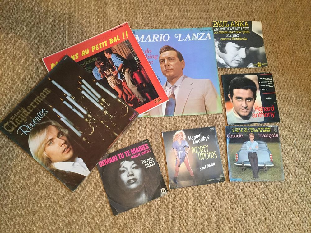 Disques 33 et 45 tours 10 Larmor-Plage (56)