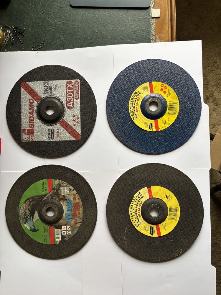 disques � tron�onner/� �barber, m�tal, mat�riaux 10 Saint-Gen�s-Champespe (63)