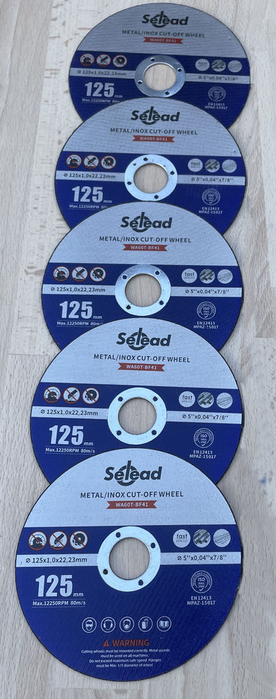 5 disques � tron�onner m�taux ?125mm pour inox / acier 7.5 Baillargues (34)