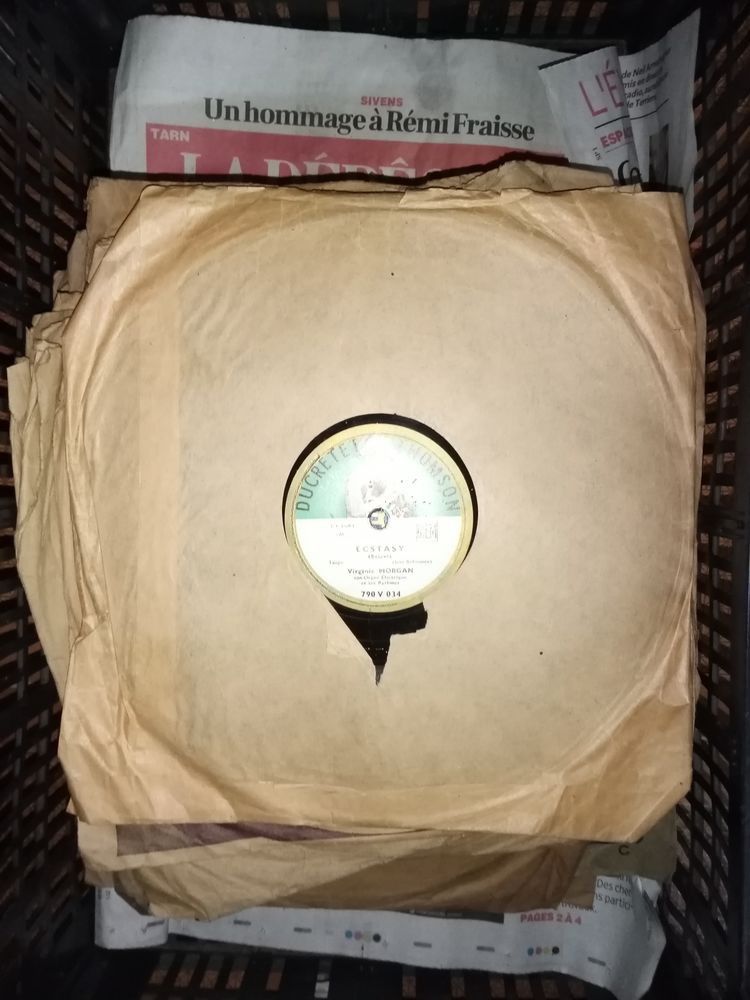 Disques 78 t vari�t�s musette 50 Le Sequestre (81)