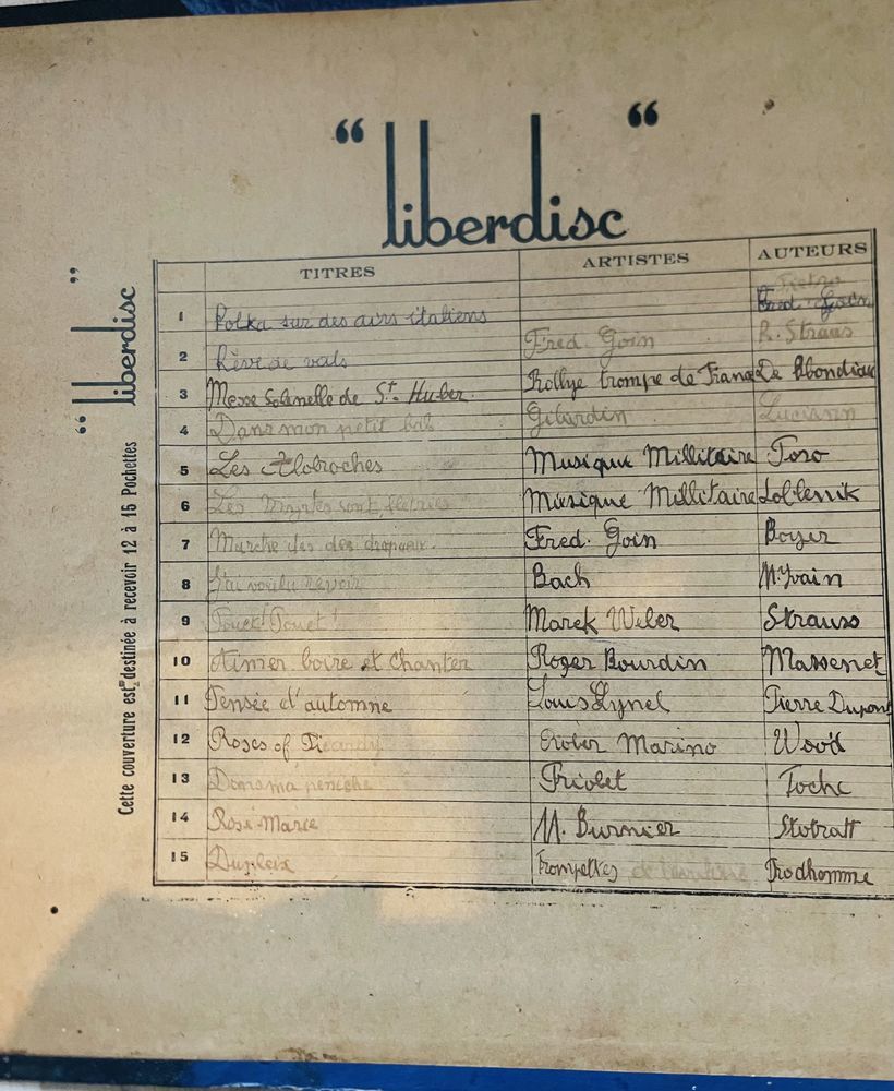 22 Disques en vinyle ancien 1 Bagnols (69)