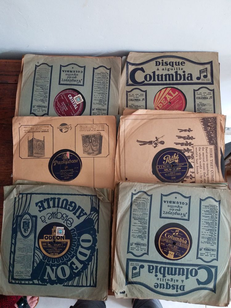 disques vinyle ann�e 1920 200 Sainte-Aurence-Cazaux (32)