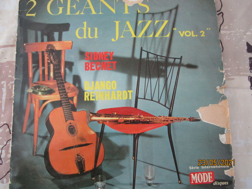 lot de 2 disques vinyles de jazz : 
GERSHWIN   ET REINHARDT 7 Chanteloup-en-Brie (77)