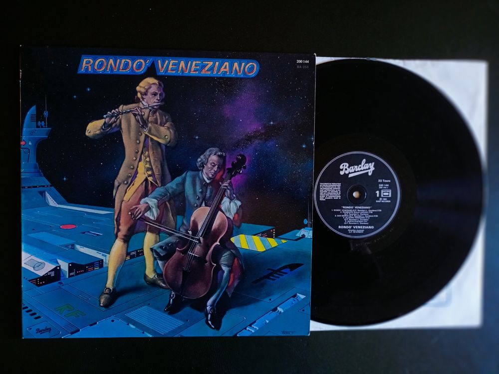 Disques vinyles 33T, Rondo' Veneziano, colombina, Barclays 6 Buxerolles (86)
