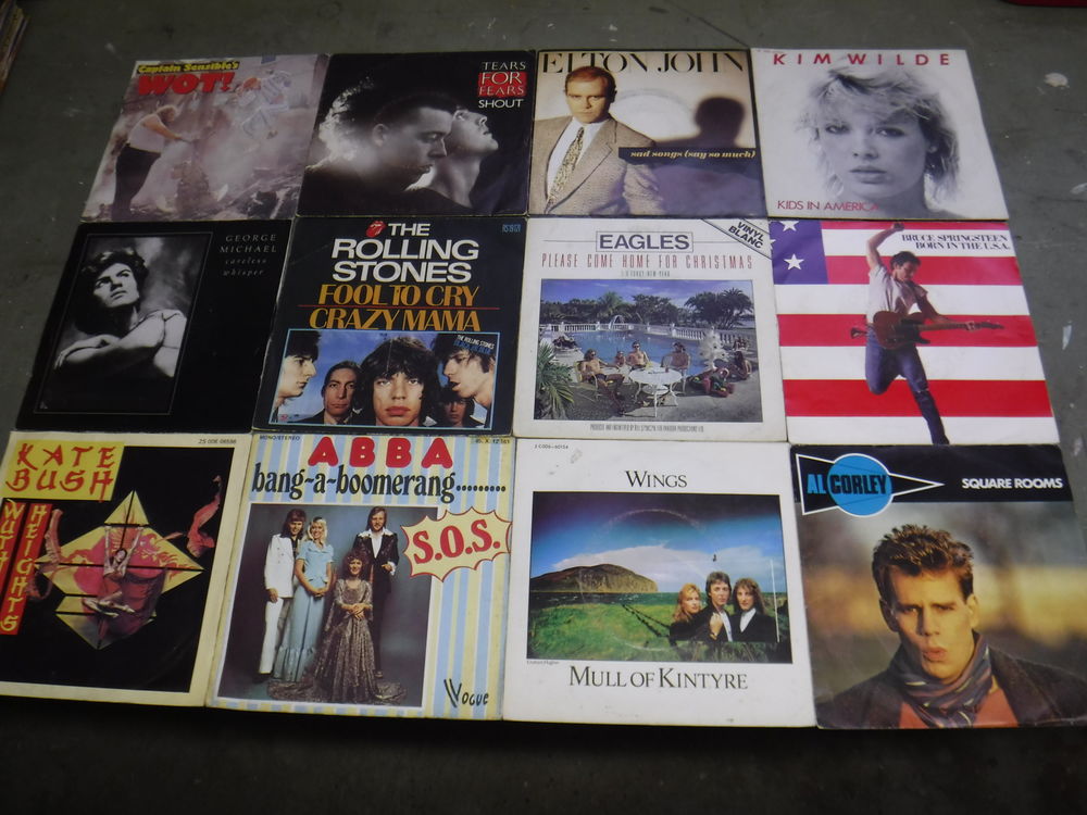 54 Disques vinyles 45 Tours - Internationales (1 � 36) 0 Villeneuve-le-Roi (94)