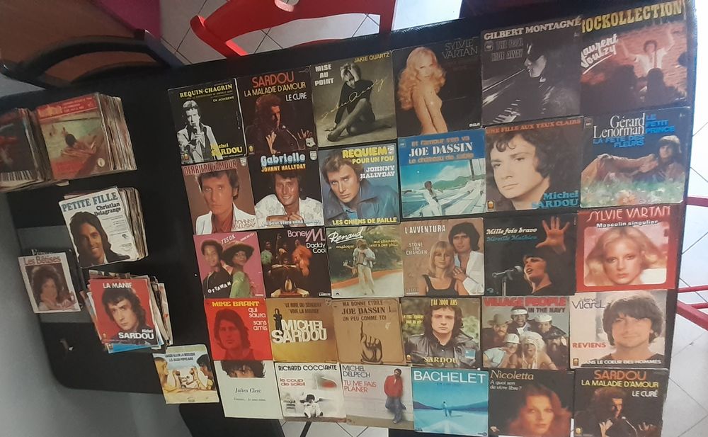 Disques vinyles 45 tours 0 Pia (66)