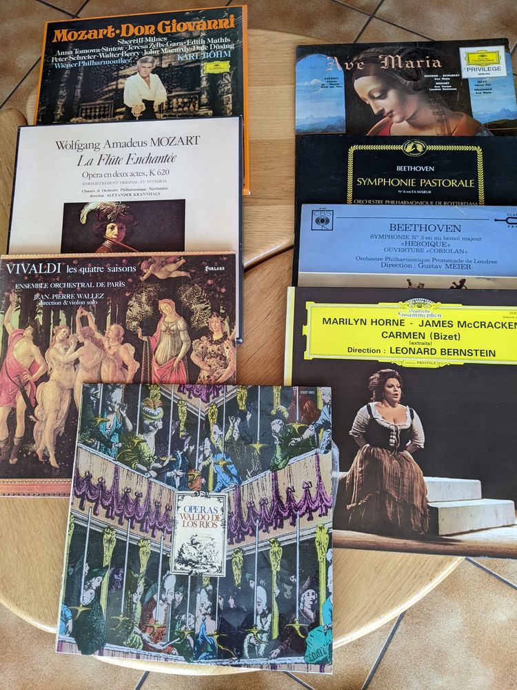 LOT DE DISQUES VINYLS 33 trs 25 Grenoble (38)