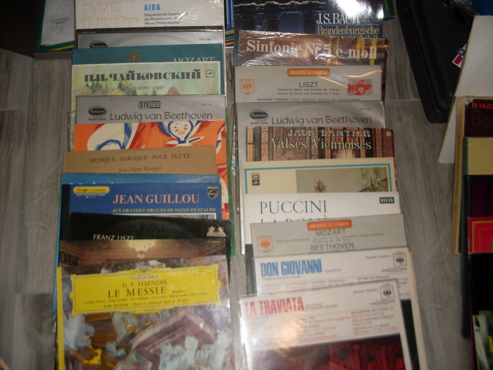 Lot de disques en 45/33 0 Saint-L�ger-des-Bois (49)