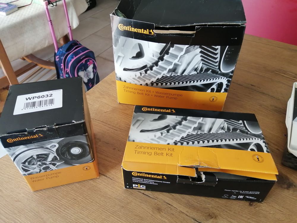 Kit de distribution + pompe � eau continental 45 Vrigny (45)