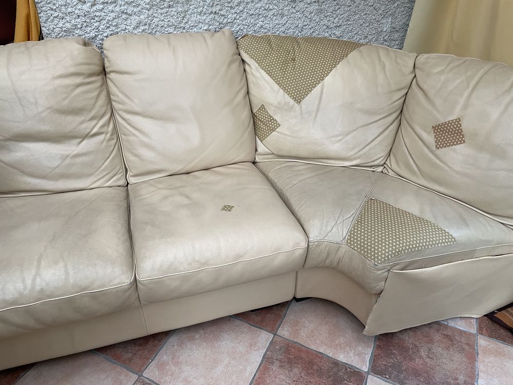 divan d angle cuir vachette 350 Sainte-Genevi�ve-des-Bois (91)