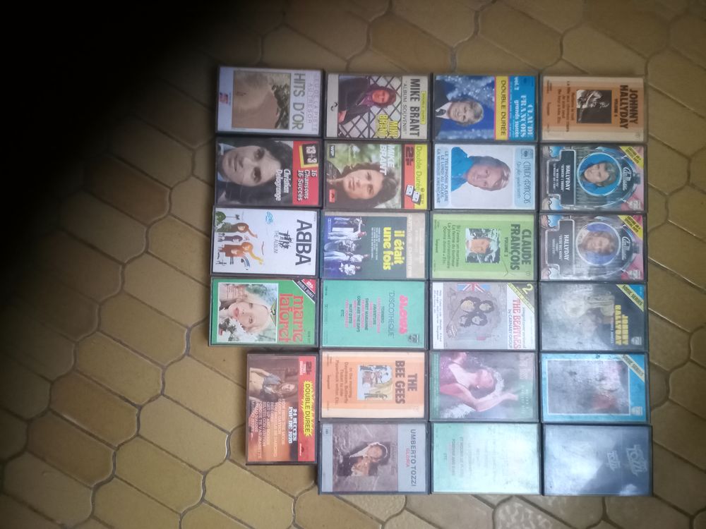 divers cassettes 5 Chaponost (69)