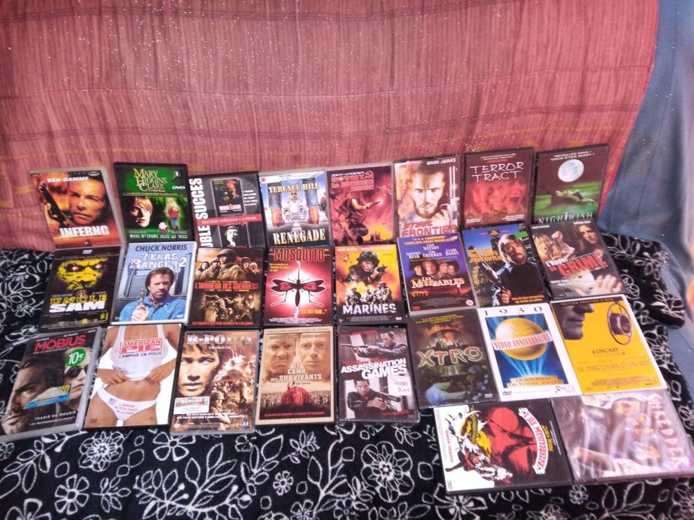 divers dvds x25 12 Les Sables-d'Olonne (85)