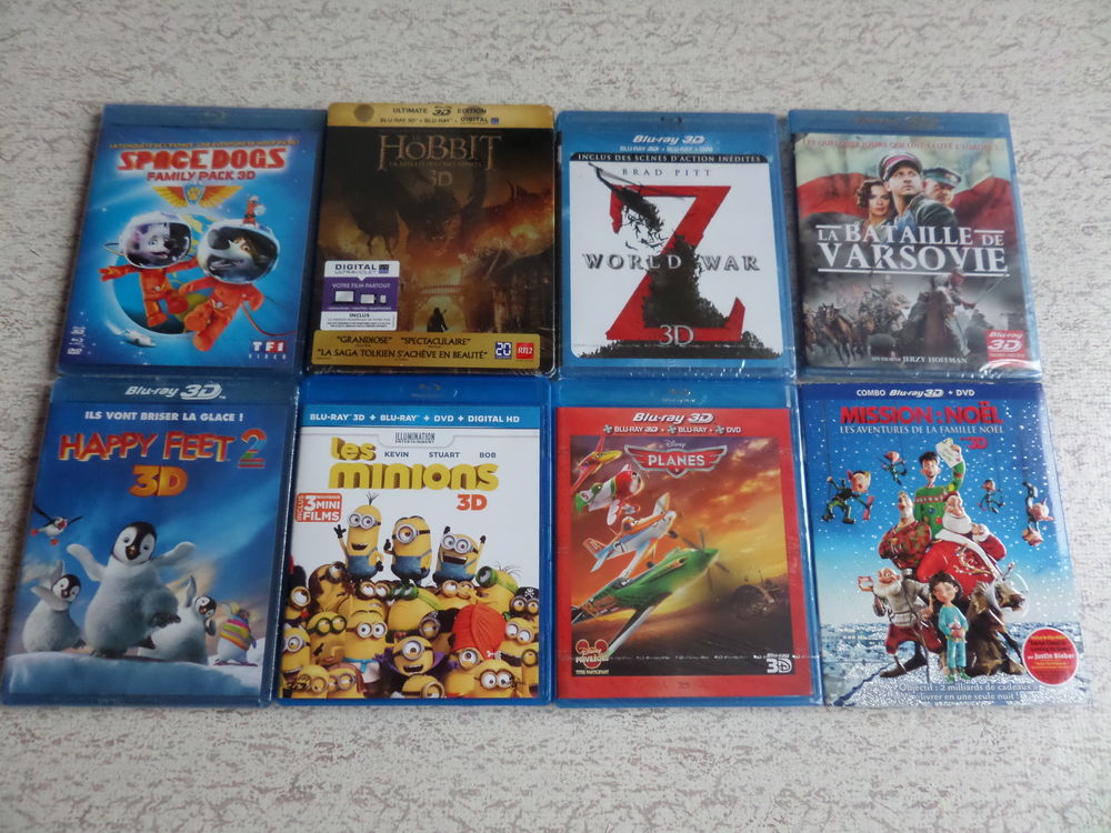 Blu ray 3d divers ( envoi possible  )
3 Nogent-sur-Oise (60)