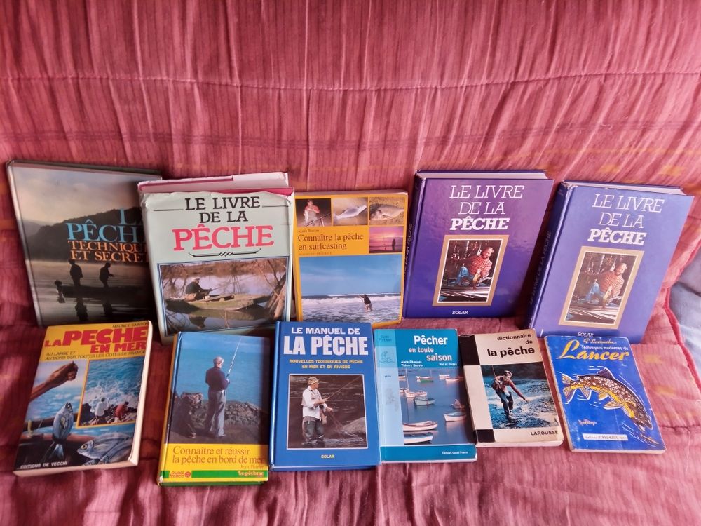 divers livres peche 5 Les Sables-d'Olonne (85)