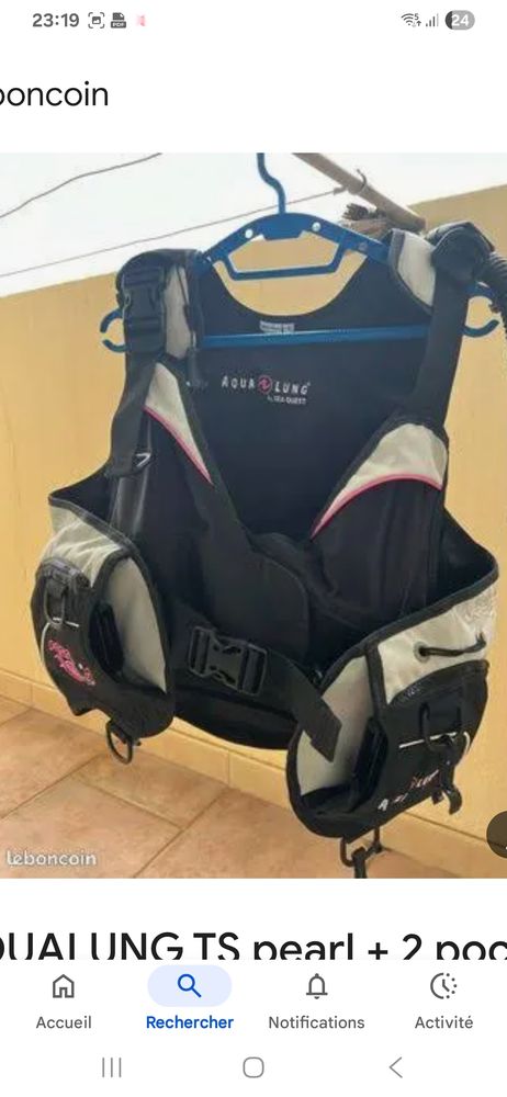 divers mat�riels de plong�e marque aqualung 100 Cers (34)